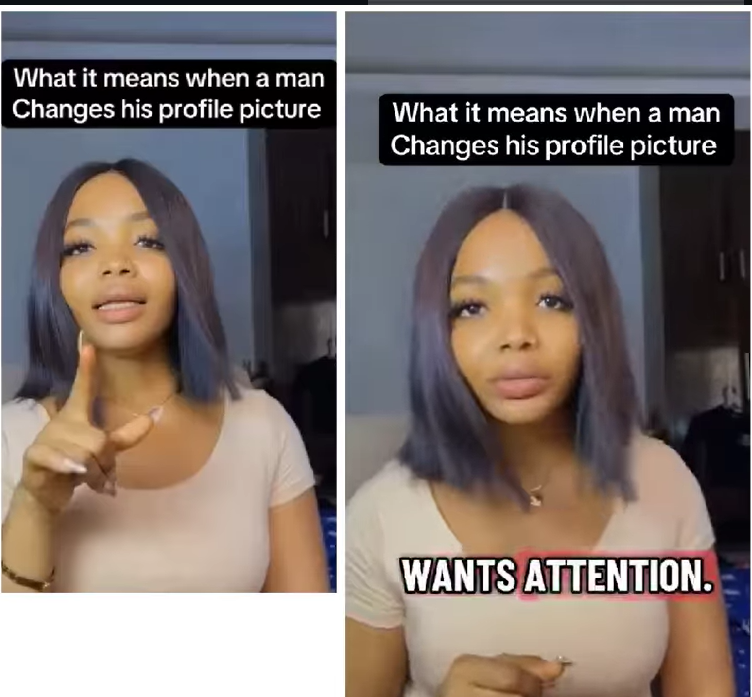 ?When a man changes his DP, it?s never random? ? Nigerian lady explains