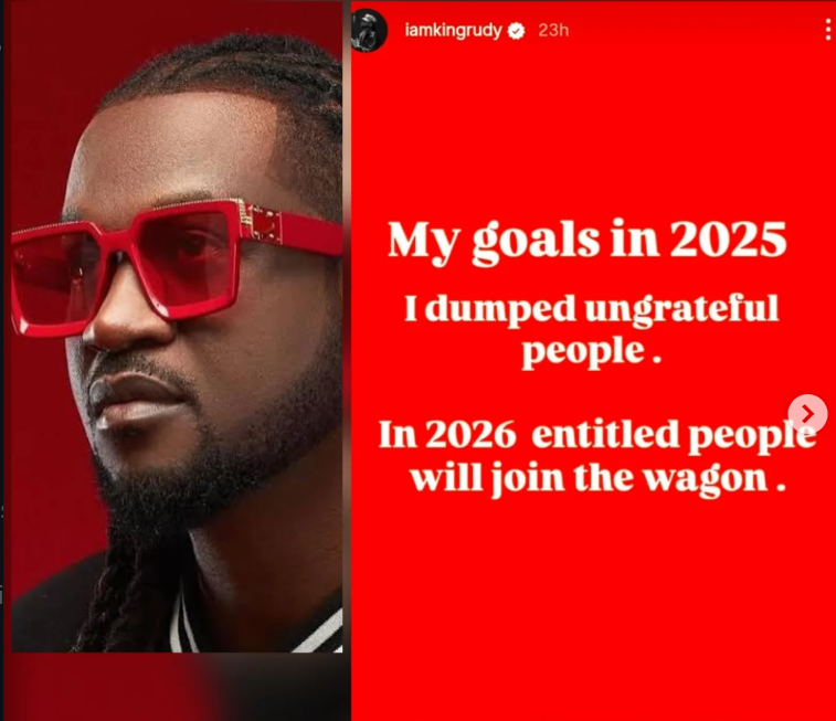 Singer Rudeboy drops blunt message on ungrateful and entitled people ahead of 2026