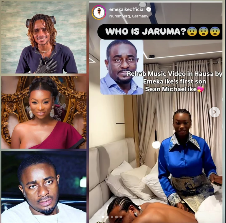 “Remove my name and picture immediately” — Actor Emeka Ike calls out Jaruma over video involving his son