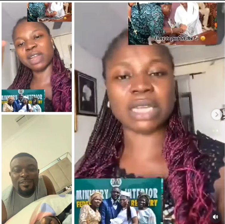 Woman accuses husband of financial betrayal on social media.