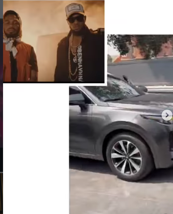 Afrobeat Legend D'banj gifts Singer Slimcase a brand new car