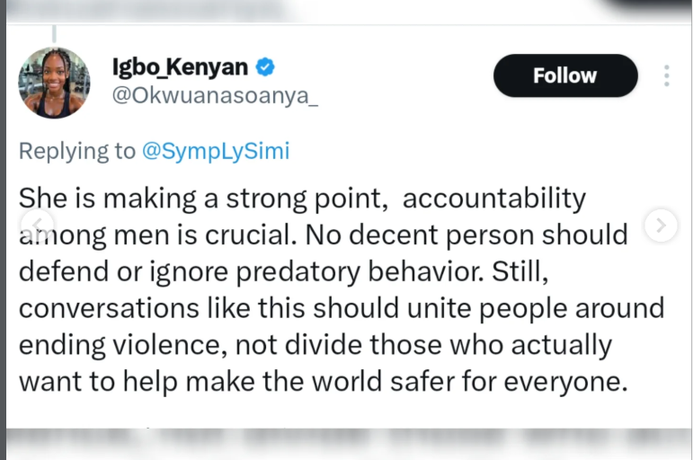 ?If calling out r@p!sts makes you uncomfortable, you need to question yourself? ? Singer Simi sparks debate