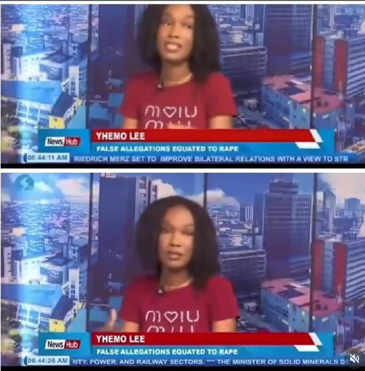 âR@pe accusations donât always ruin menâs livesâ â Silverbird TV presenter replies nightlife influencer, Yhemolee; cites cases involving prominent men