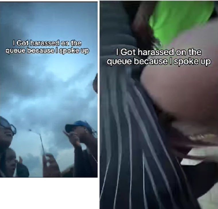  Lady who calls out Lagos govt over BRT shortage reportedly harassed while making video