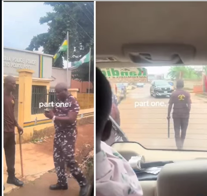 âYouâre supposed to protect peopleâ â Foreign man cries out after alleged police brutality in Nigeria