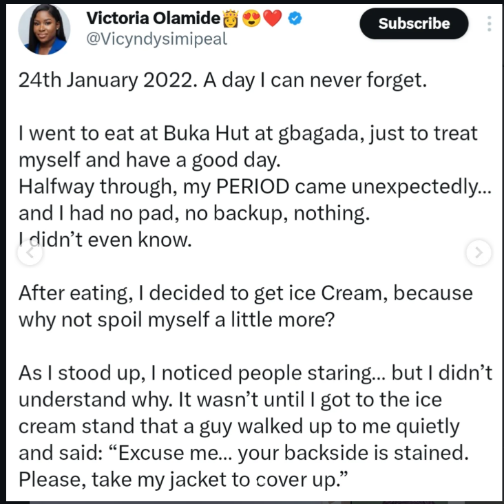 ?I wanted the ground to open up? ? X user shares how an embarrassing moment led to meeting her husband