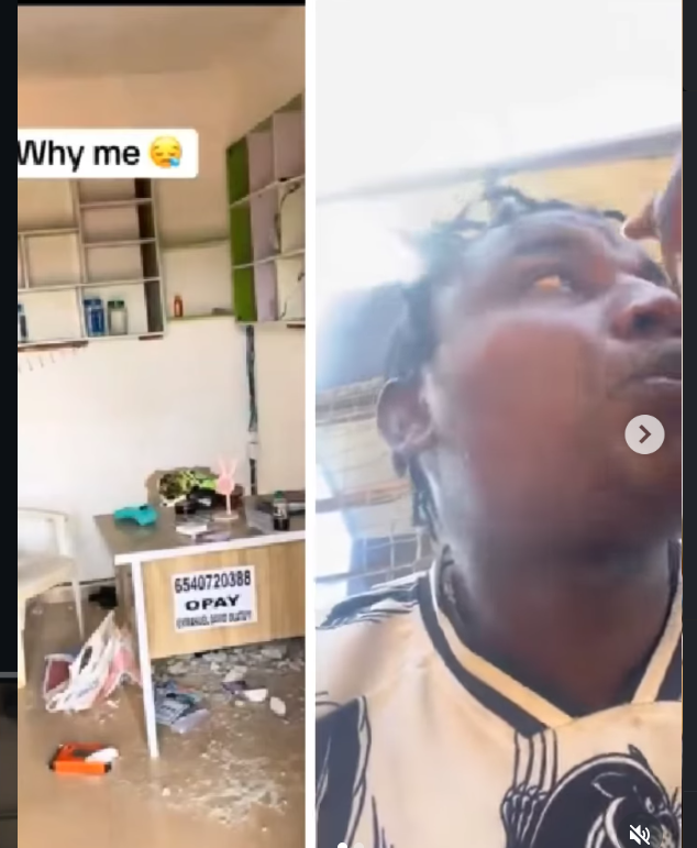 âOnce youâre trying to succeed, some people will try to pull you downâ â Nigerian man reacts after thieves break into his office