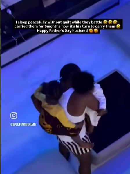âI carried them for 9 months, now itâs his turnâ â Woman teases husband as twins keep him up at midnight