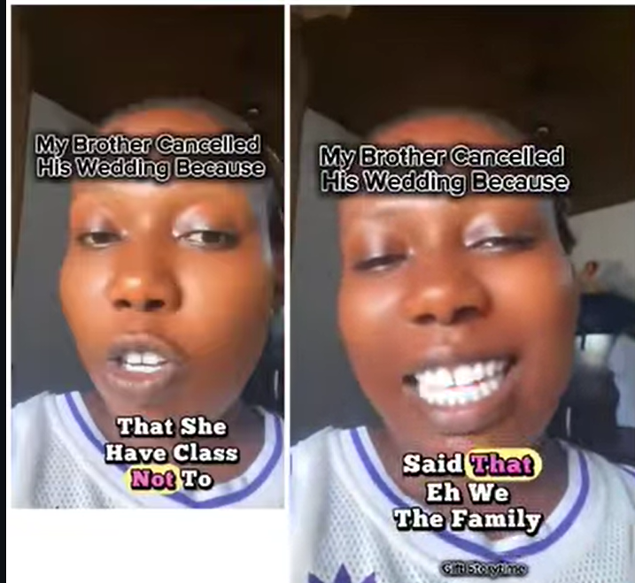 My cousin cancelled his wedding after fiance allegedly said his family had no class to wear her aso ebi Lady shares story