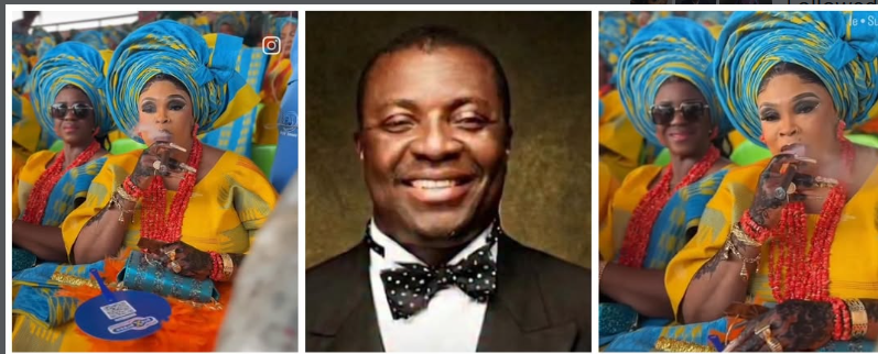 Comedian Alibaba reacts to viral footage of woman smoking cigar at ojude oba festival