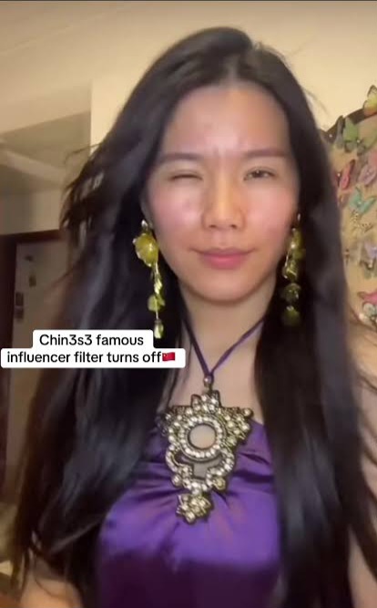 Chinese female streamer loses 140,000 followers after beauty filter came off during livestream to reveal real face