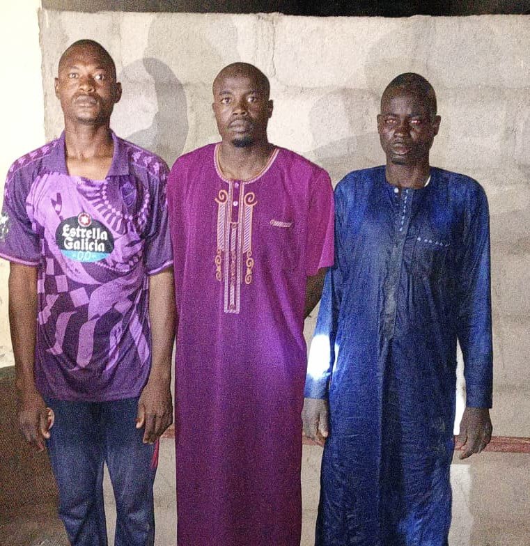 Troops arrest three suspected ISWAP recruitment agents in Borno