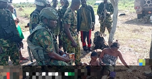 Nigerian Army troops rescued kidnapped mother, 3-year-old son and one other in Kwara