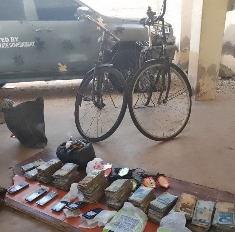 Troops recover N4.7m, phones and bicycles after encounter with terrorists in Borno