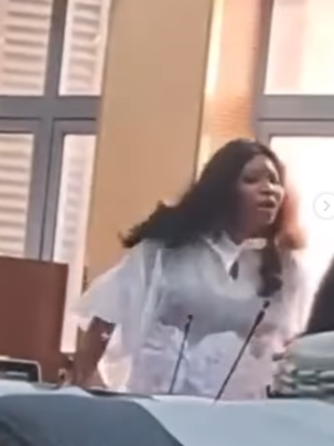Video of actress Doris Ogala in court after she was remanded in Ikoyi prison