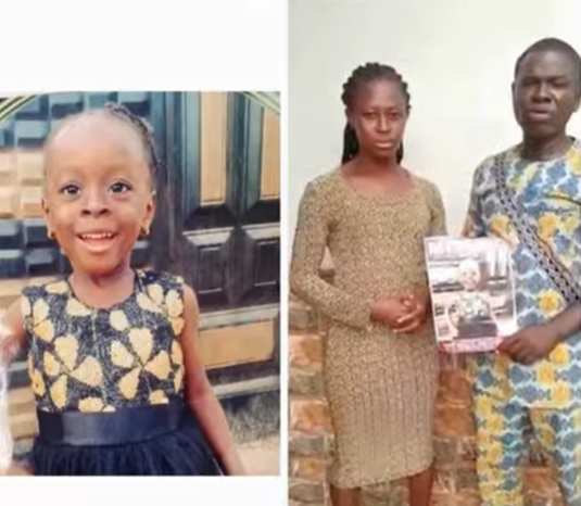 Nigerian couple cry for help over their missing daughter (video)`