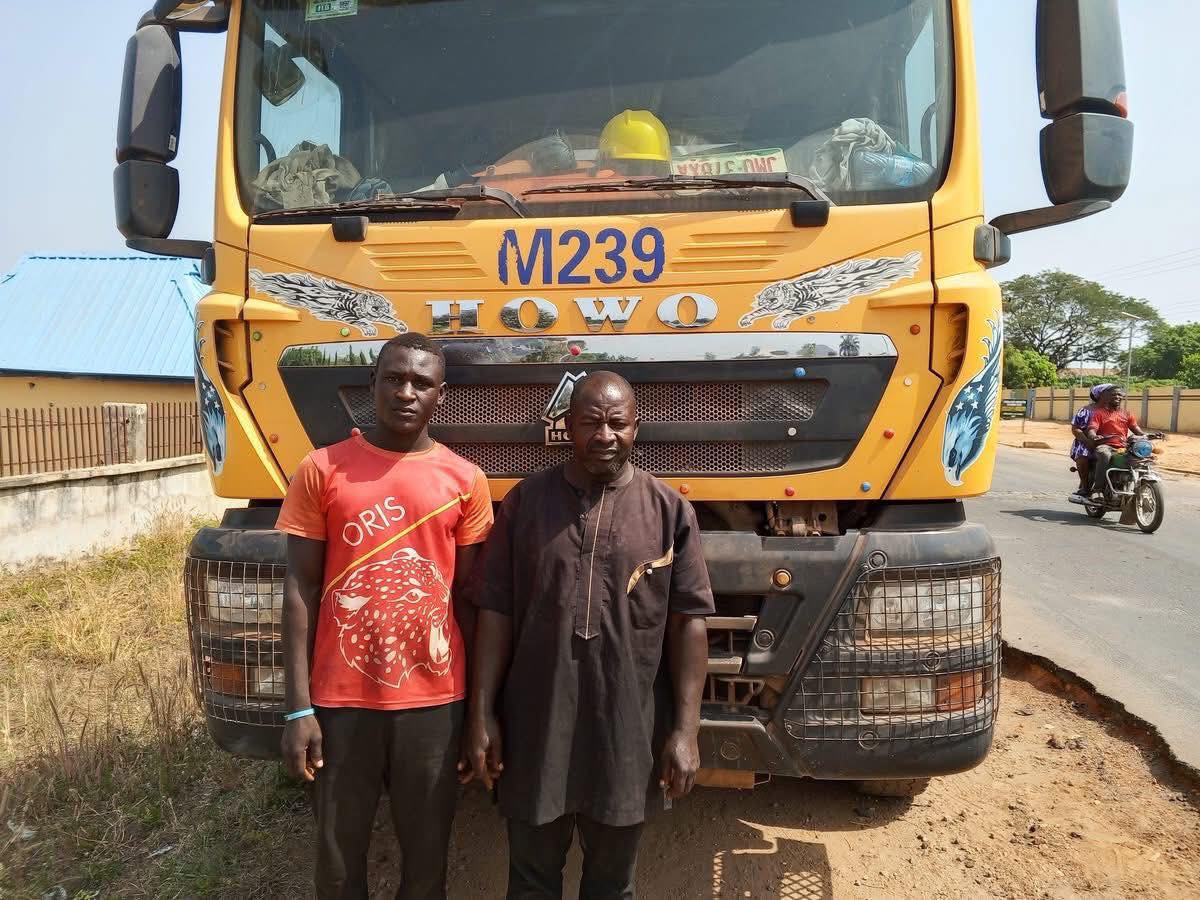 NSCDC intercepts truck conveying 21 children in Kogi, arrests suspected traffickers