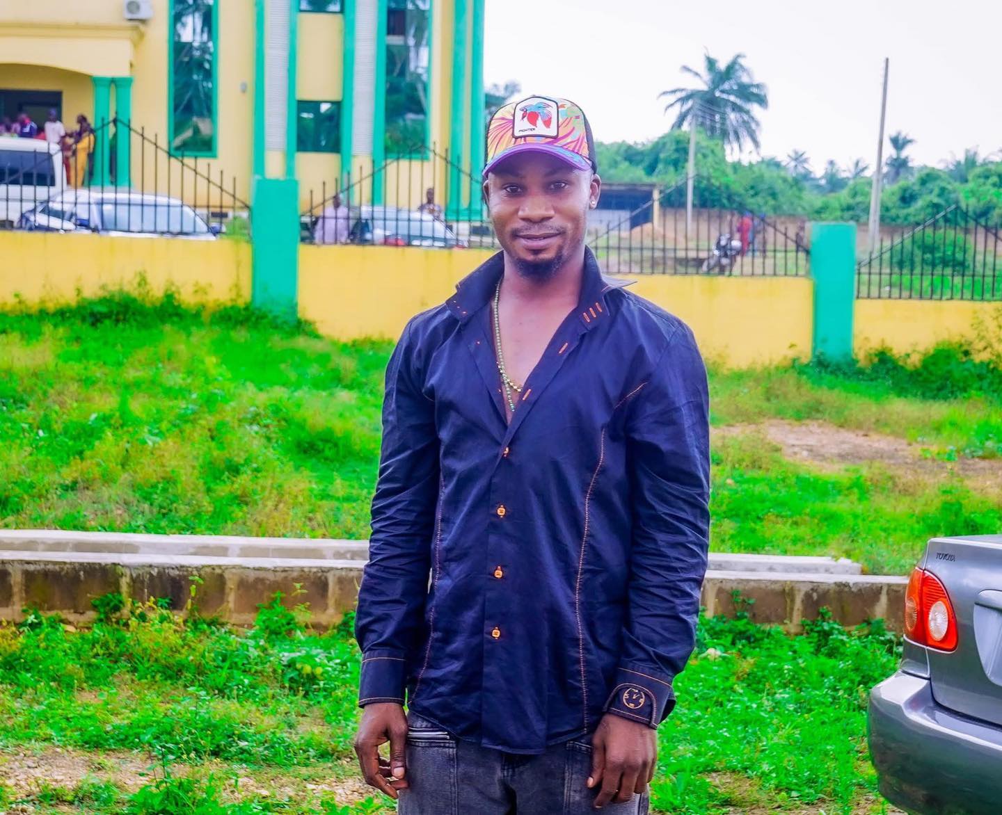 Scene near Elelede Junction after the attack