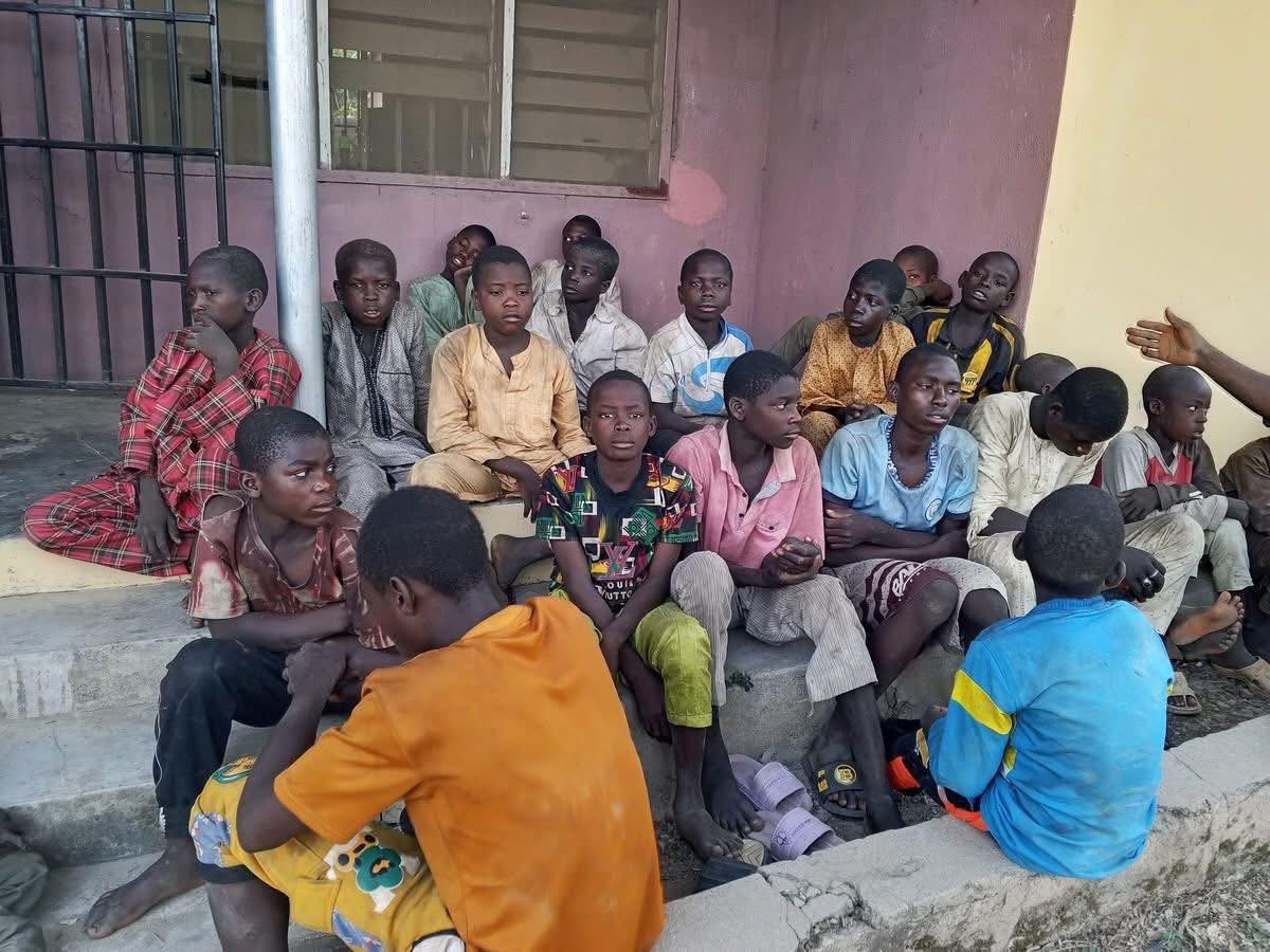 NSCDC intercepts truck conveying 21 children in Kogi, arrests suspected traffickers