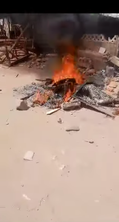 Man burnt to d3ath by mob after being accused of k!lling minor and removing his eyes in Nasarawa