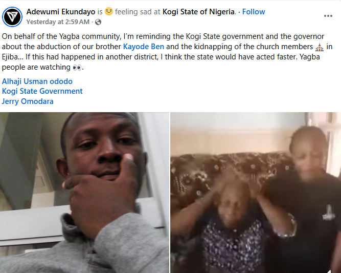 Bandits demand N400m ransom for kidnapped Kogi church members and wedding guests