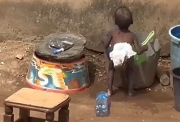 Lagos state government rescues malnourished child neglected by mother over witchcraft claims