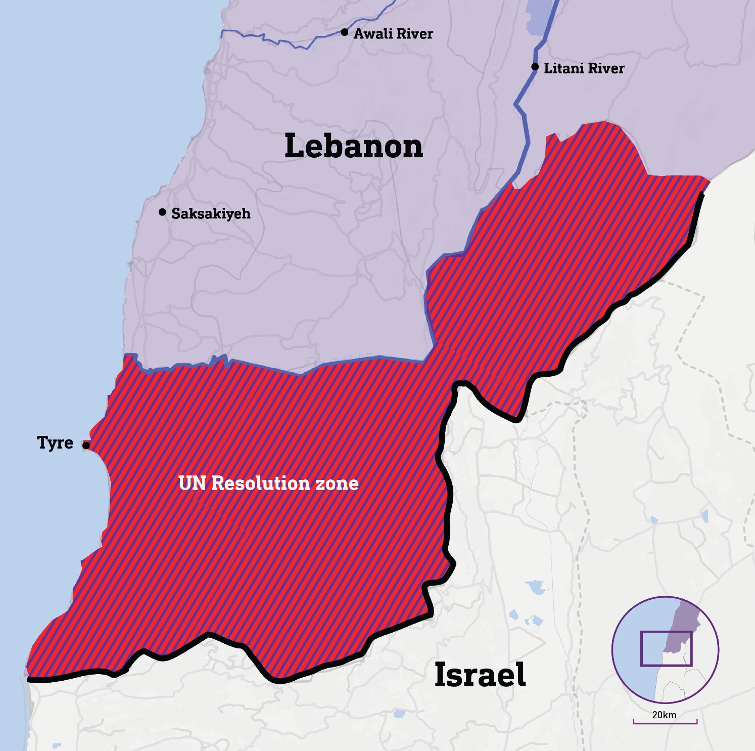 Israel invades southern Lebanon