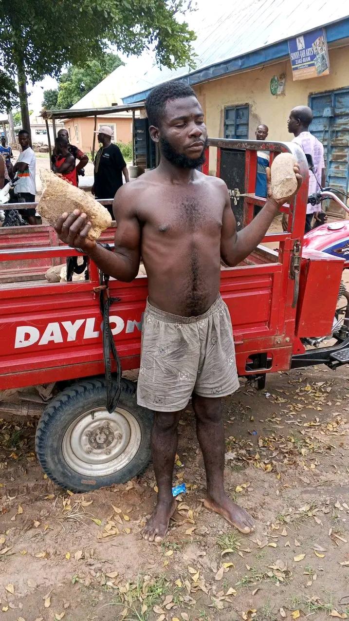 Suspected yam thief nabbed in Benue community