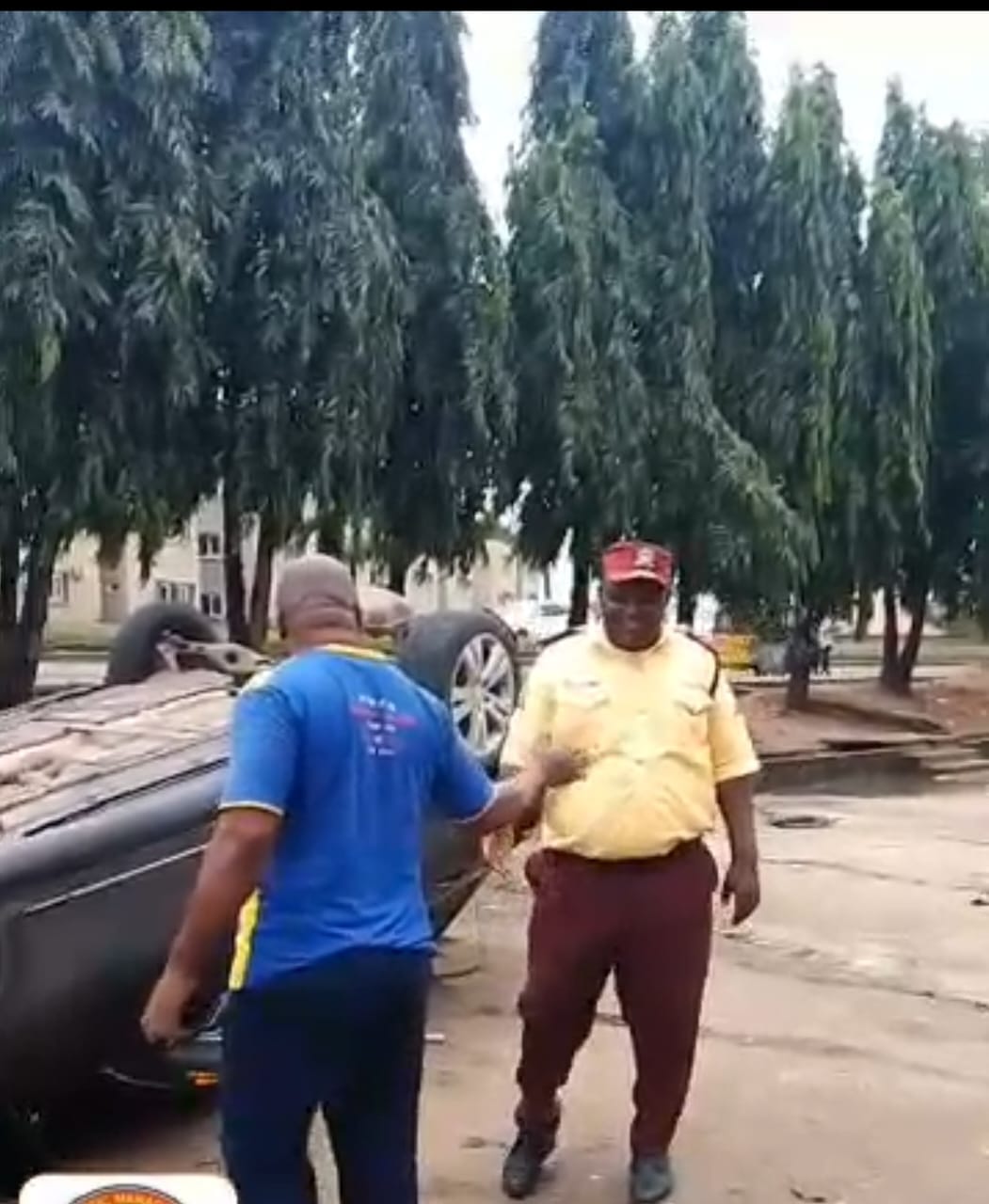 Emergency response at Igando hit-and-run scene