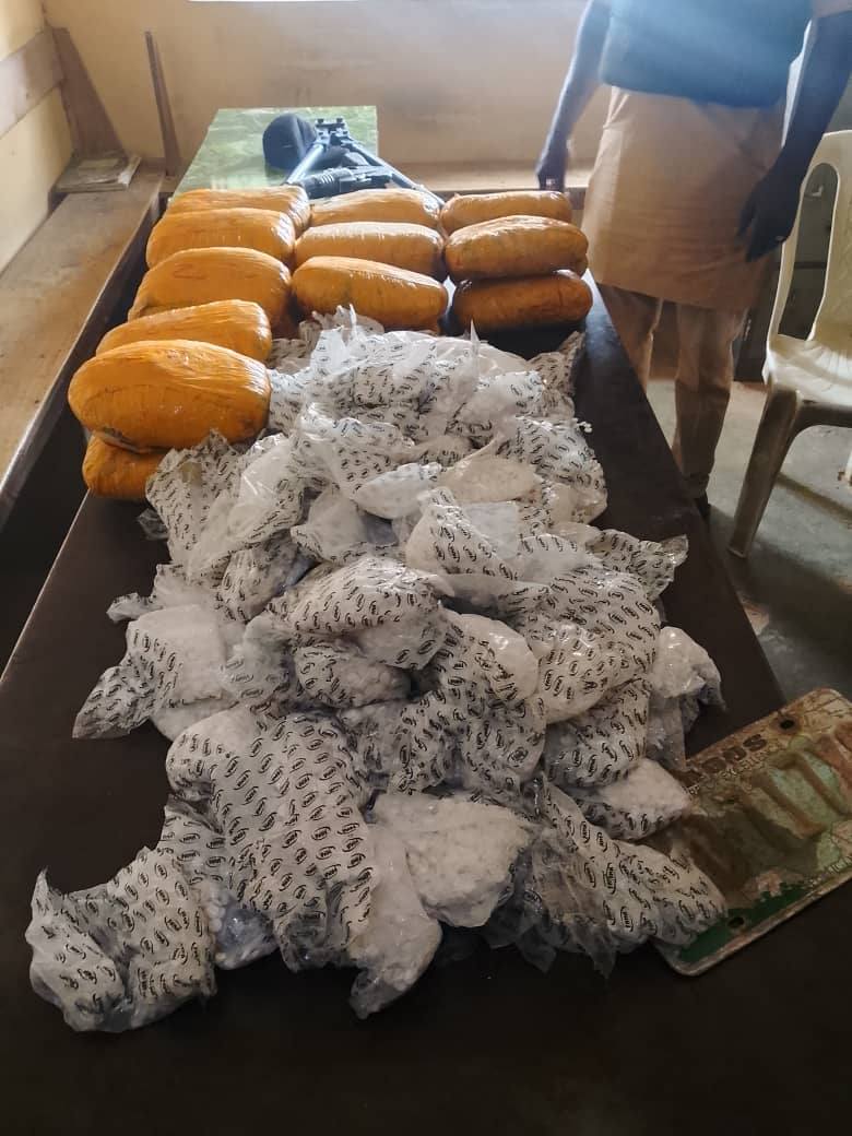 Kano Police Command's EOD-CBRN team at work