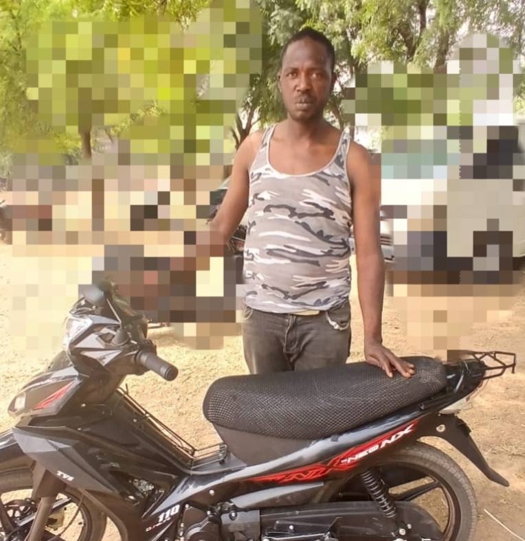 Dismissed police officer arrested in Minna for impersonating security personnel, snatching motorcycles, and extorting residents