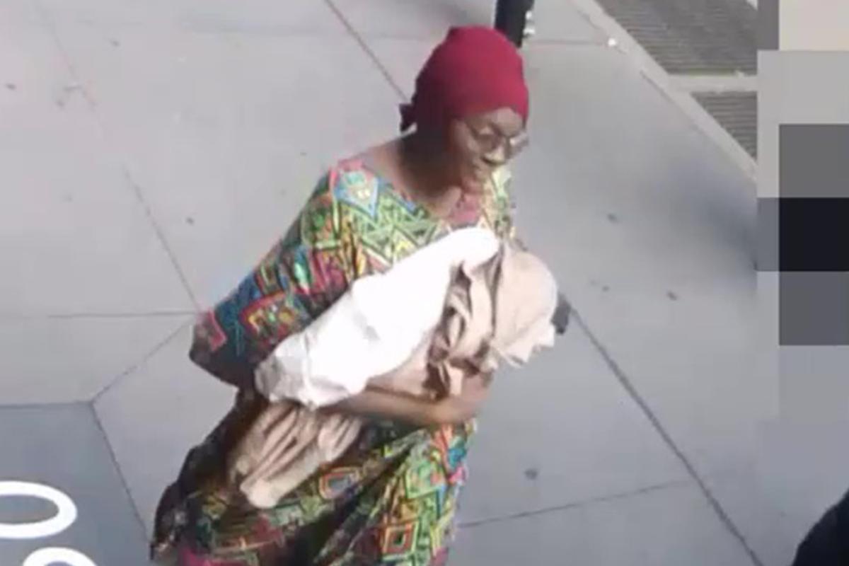 Police releases video of woman wanted for questioning in connection with the newborn found in NYC subway station