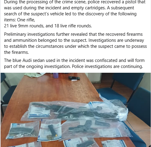 South African man k!lls his wife, turns gun on himself in m8rder-su!cide