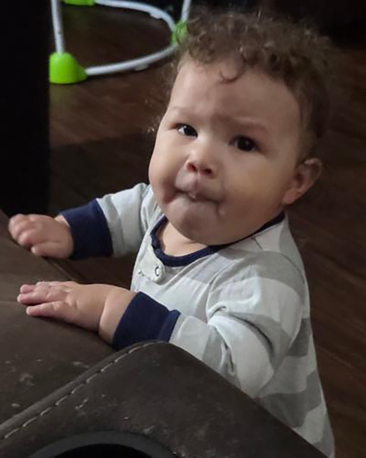 Dad arrested after infant son suffocated under weighted blanket while he chatted online for hours