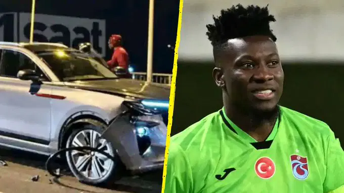 Man United goalkeeper Andre Onana rushed to hospital after horror multi-car crash in Turkey