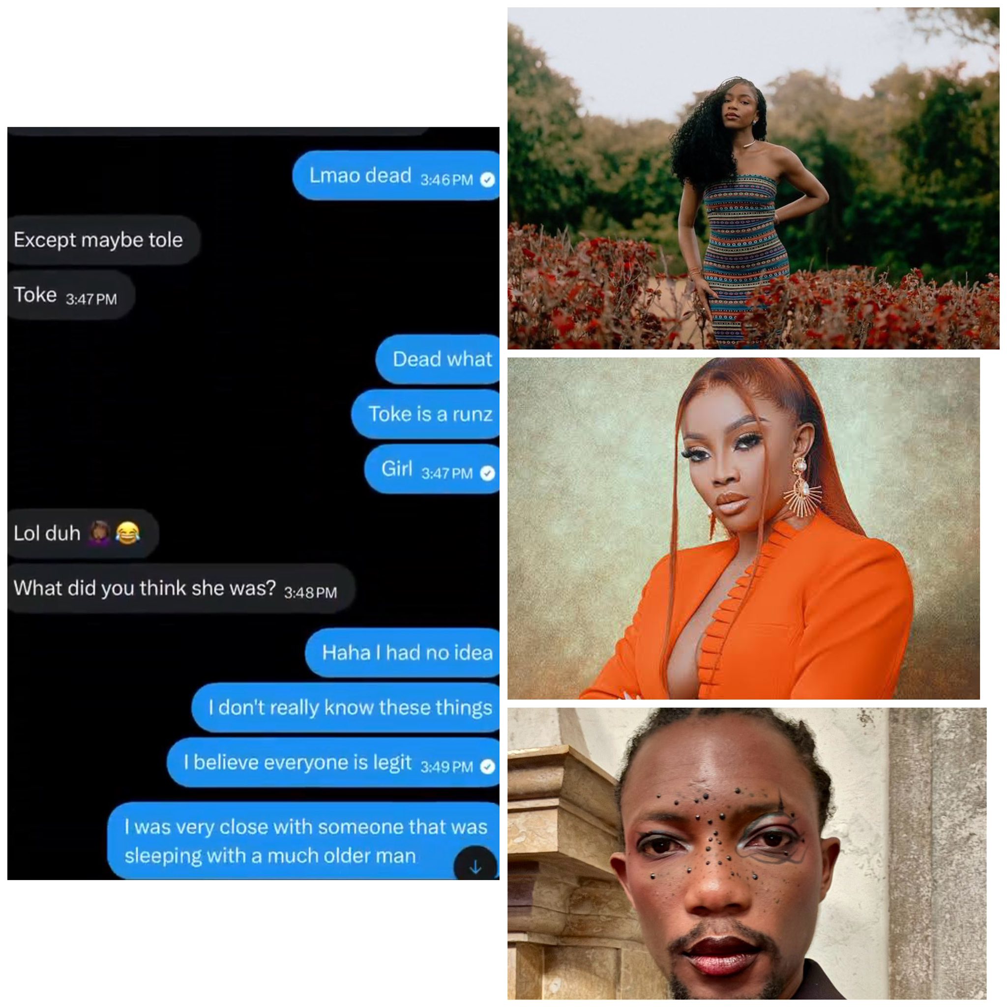 Popular feminist Ozzy Etomi deactivates her Twitter account after old alleged DMs with Ezra?s b!s3xual ex-girlfriend revealed that she called Toke Makinwa a ?runs girl?