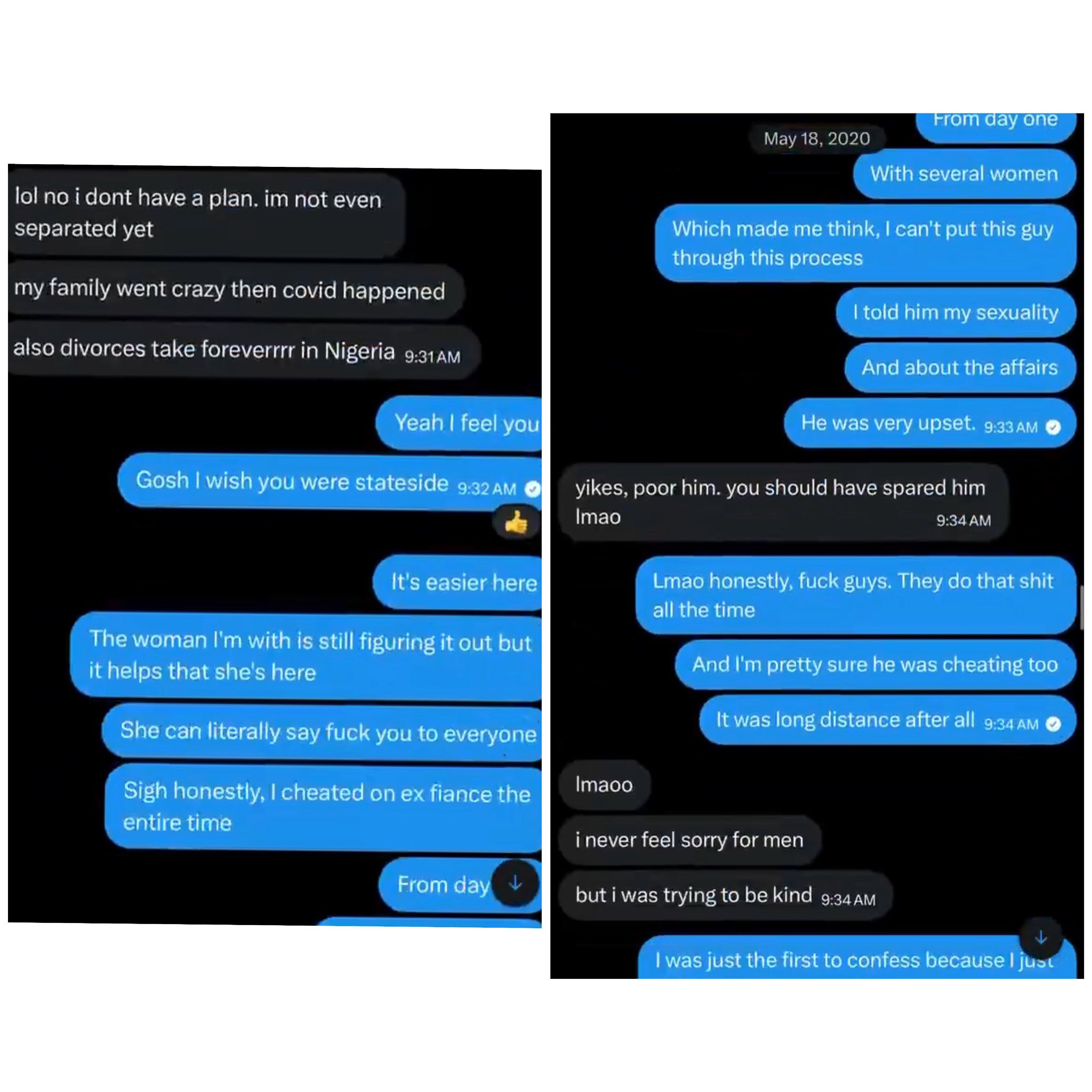 Popular feminist Ozzy Etomi deactivates her Twitter account after old alleged DMs with Ezra?s b!s3xual ex-girlfriend revealed that she called Toke Makinwa a ?runs girl?