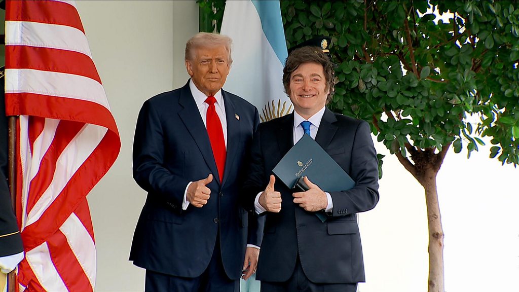 Trump threatens to cut US aid to Argentina if his ally President Javier Milei loses election