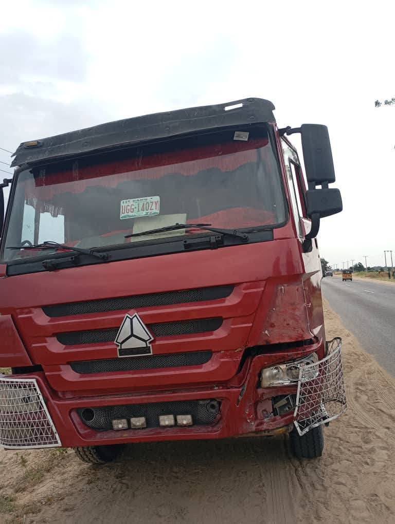 Two k!lled as truck rams into commercial tricycle in Maiduguri