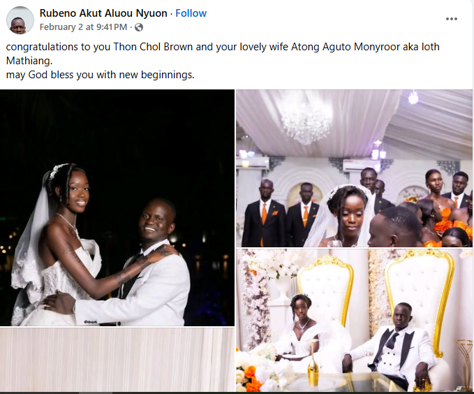 South Sudanese man weds bride after paying $77,000 dowry in cash, 297 cows and plots of land, defeating his competitor who offered $25,000, 158 cows (video)