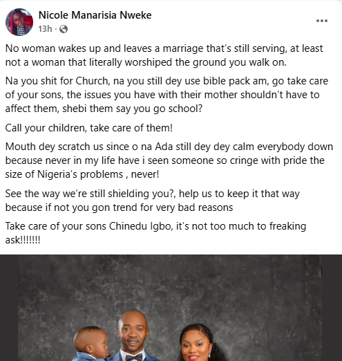 "He has fuel running through his veins?" - Woman defends Nigerian man who impregnated maid when his wife travelled to Canada to deliver their fourth child