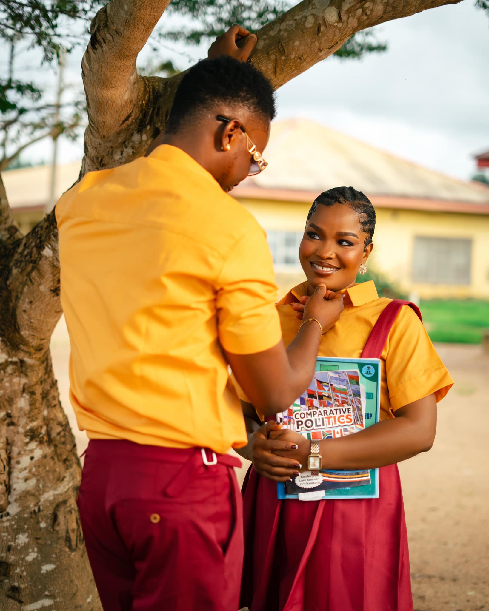 Nigerian high school sweethearts get married after 18 years of dating