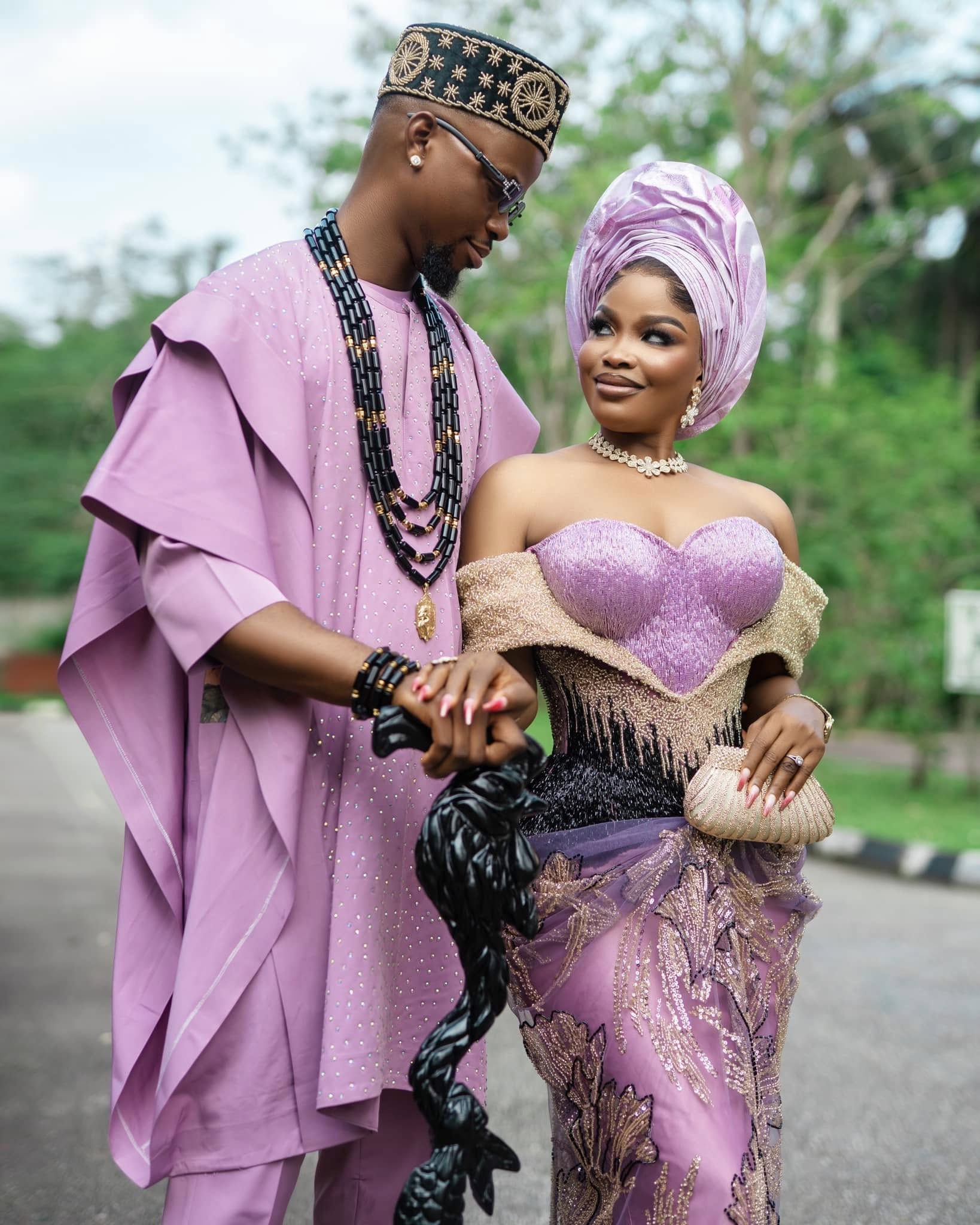 Nigerian high school sweethearts get married after 18 years of dating