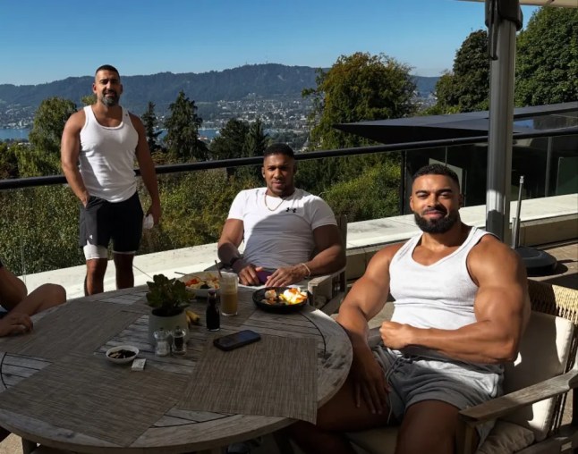 Anthony Joshua shares Mother