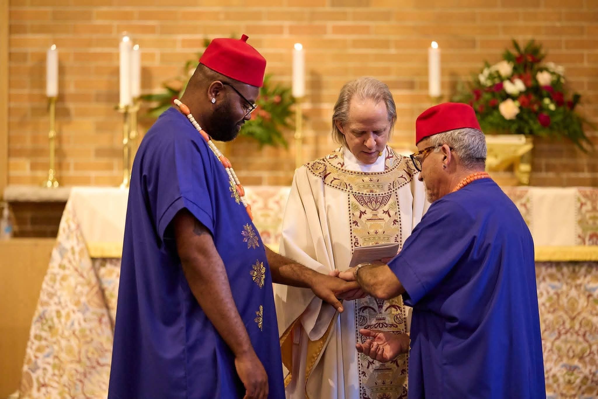 Gay Nigerian man weds his American lover