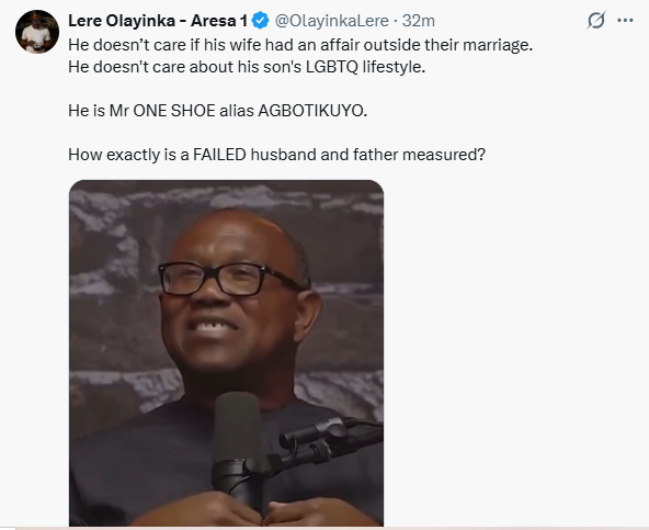 How exactly is a failed husband and father measured? - Wike
