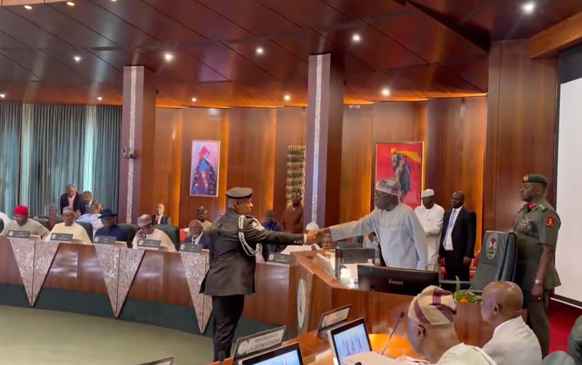 President Tinubu swears in Tunji Disu as 23rd IGP