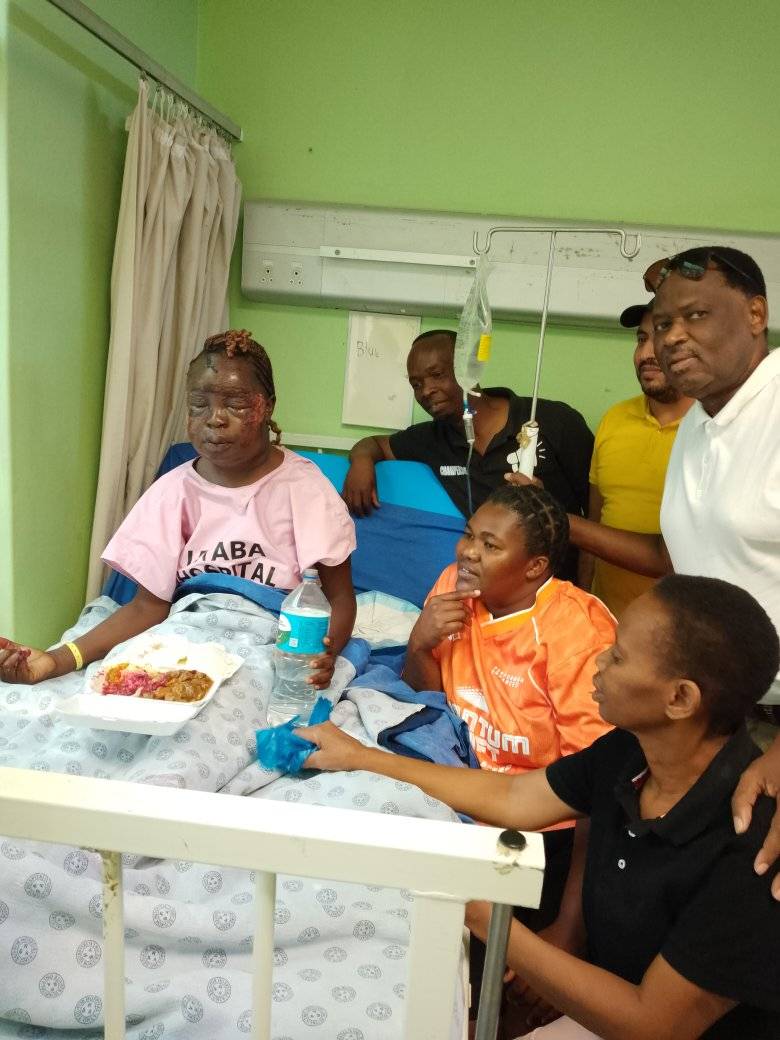 South African woman beaten to pulp by her ex-boyfriend