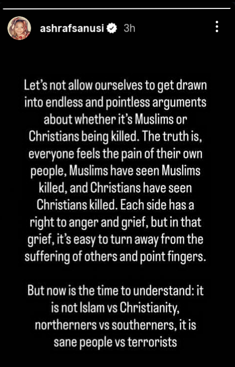 Genocide: This is not Islam vs Christianity. It's sane people vs terrorists - Emir of Kano's son writes