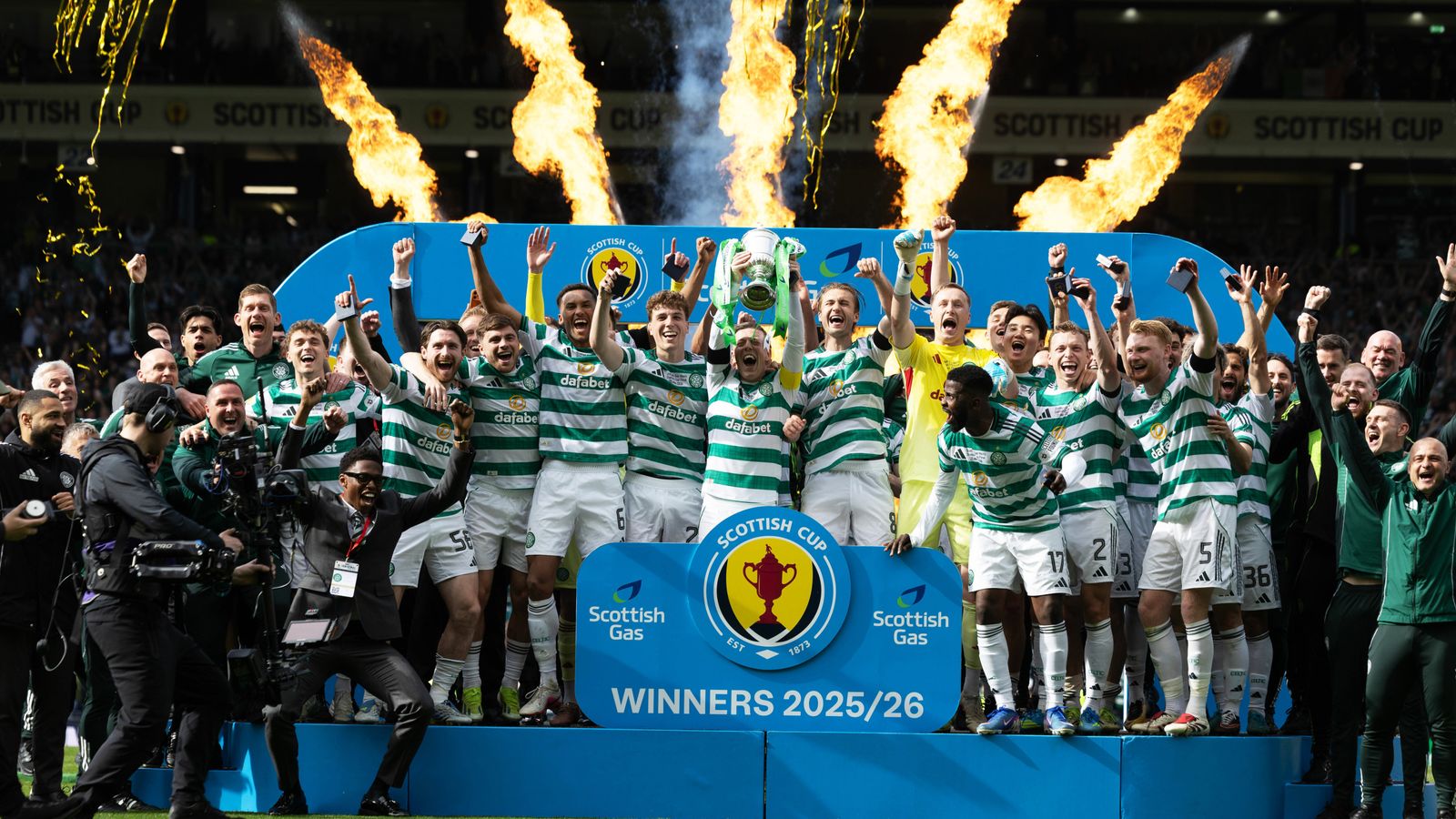 Kelechi Iheanacho scores as Celtic win Scottish Cup to complete domestic double